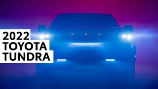 2022 Toyota Tundra Coming To Canada Teaser [upl. by Annavahs814]