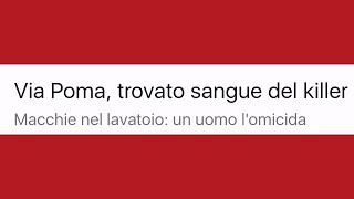 Delitto via Poma Sangue nel lavatoio TGCOM24 19 Ottobre 2004 [upl. by Zenda]