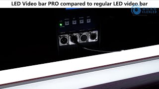 LED Video bar PRO compared to regular LED video bar [upl. by Dnalloh467]