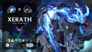 Xerath Support vs Hwei  KR Master Patch 142 [upl. by Odnesor]