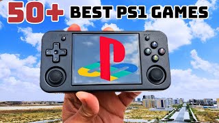 50 BEST PS1 Games Tested on ANBERNIC RG35XX H [upl. by Ansley]