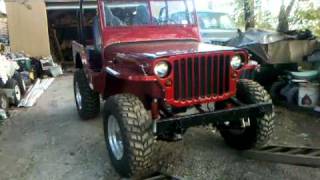 1945 willys mb jeep 4x4 restored with some added touches [upl. by Hopkins]