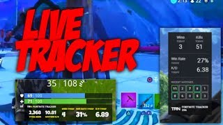 How To Get Live Win Fortnite Tracker On Your YouTubeTwitch Streams On OBS [upl. by Josefa]