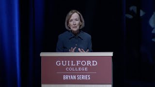 Bryan Series Judy Woodruff says Be like Guilford [upl. by Eohce713]