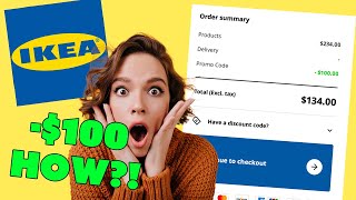 IKEA Promo Codes  NEW IKEA Coupon Code 2024 [upl. by Nylhtiak341]