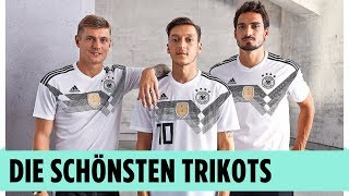 FußballWeltmeisterschaft – Das sind die schönsten Trikots bei der WM 2018 [upl. by Nohsauq]