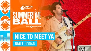 Niall Horan  Nice To Meet Ya Live at Capitals Summertime Ball 2023  Capital [upl. by Thoma]