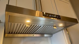 Any Range hood installation instructions [upl. by Inafit]