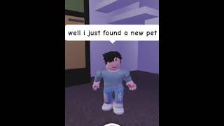 WHEN A 5 YEAR OLD FOUND A NEW PET RACCOON IN THE TRASHCAN meme  adopt me  roblox  shorts [upl. by Sida693]