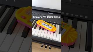 1 piano Vs 500 piano [upl. by Westphal895]