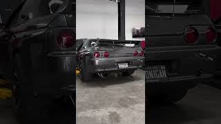 Skyline R32 GTR  RB26 Chamberd Exhaust  Pure RB Engine Sound [upl. by Harrietta]