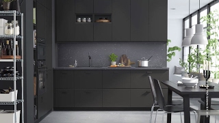 IKEA  KUNGSBACKA Küche aus recycelten Materialien [upl. by Sonafets873]