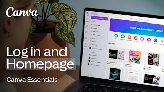 Navigating Canva’s Homepage Find what you need fast [upl. by Shandy]