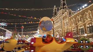 Новогодняя ярмарка на Красной Площади в Москве Moscow 2024 New Year  Red Square [upl. by Avrenim]