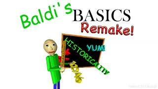 Art Gallery Unused  Baldis Basics Remake Roblox [upl. by Fee]