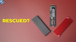 Can a budget M2 heatsink save a hot SSD ft Jonsbo M2 Heatsink [upl. by Judenberg640]