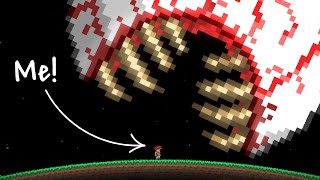 Can you Beat Terraria with 100x Larger Enemies [upl. by Ashelman]