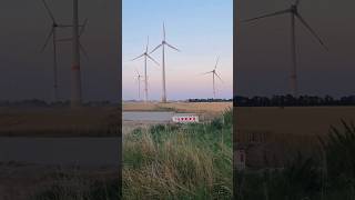 Windpark Feldheim hier stand mal die BWU 100057 Windkraftanlage 😎🏗 09072024 [upl. by Delgado]