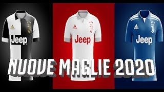 NUOVE MAGLIE JUVE 2020 Kit Gara Home  Away  Third 1920 [upl. by Nelav]