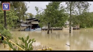 Johor mula dilanda banjir 21 PPS dibuka [upl. by Enifesoj]