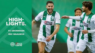 Highlights FC Groningen  RKC Waalwijk [upl. by Annabelle]