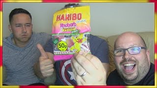 Haribo Rhubarb amp Custard Splats Review [upl. by Octavus]