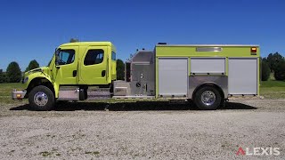 BLOOM TOWNSHIP VOLUNTEER FIRE DEPARTMENT  1500 GPM ALEXIS MAP PUMPER 2550  BLOOMVILLE OHIO [upl. by Kristie]