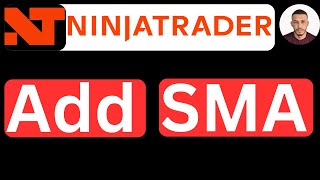 How to Add SMA in NinjaTrader 8  Easy to Follow [upl. by Selrahcnhoj]