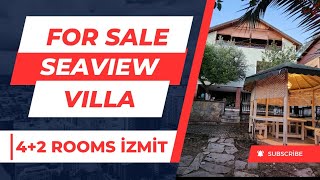 SEAVIEW VILLA 230000 USD IN TURKEY KOCAELİ İZMİT REGION 42 ROOMS PROPERTY IN TURKEY [upl. by Elaina466]