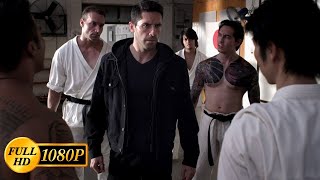 Scott Adkins defeats all karate fighters at once  Ninja Shadow of a Tear 2013 [upl. by Nnylharas923]