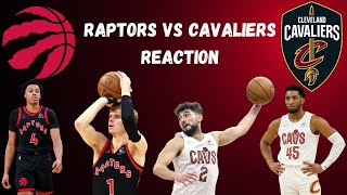 Raptors vs Cavaliers Reaction [upl. by Godden]