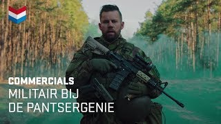 Militair bij de Pantsergenie  Defensie gevechtsfuncties commercial [upl. by Egiap80]