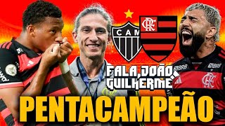 FLAMENGO PRIMEIRO CAMPEÃO DA ARENA MRV PENTACAMPEÃO DA COPA DO BRASIL [upl. by Feigin155]