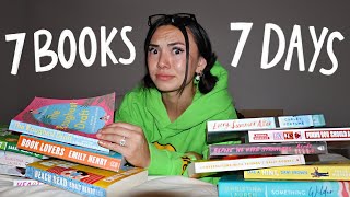 I read 7 romance books in 7 days [upl. by Temple]