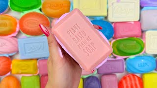 ASMR 4K★Soap boxes with foamampglitter★Cutting cubes★ [upl. by Thalassa]