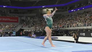 Joscelyn Roberson  Floor Exercise  2024 Xfinity US Championships  Senior Women Session 2 Day 2 [upl. by Cirdes]