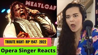 Meat Loaf  Paradise by the Dashboard Two out of Three Ain’t Bad and Bat Out of Hell  Reactions [upl. by Leidba]