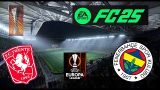 Avrupada Hız Kesmedik  Twente vs Fenerbahçe  Uefa Avrupa Ligi  EA FC 25 PS4™ [upl. by Goren985]