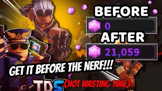 HOW TO GET BRAWLER FAST SOLOGrind Gems TDS Roblox [upl. by Annora]