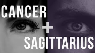 Cancer amp Sagittarius Love Compatibility [upl. by Borlow]