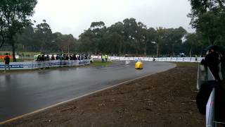 Pedal Prix Crash Round 2 2014 Crash Corner [upl. by Sabanrab537]