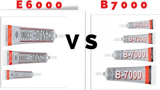 DIFFERENCE BETWEEN E6000 AND B7000 GLUE [upl. by Pang]