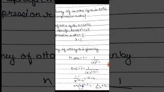 Otto cycle 1st problem [upl. by Colwin]