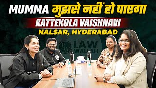 NALSAR HYDERABAD  CLAT 2024 Topper  Vaishnavi Kattekola  CLAT 2024 Topper Interview  Interview [upl. by Hgielrac136]