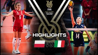 🇵🇱 POL vs 🇮🇹 ITA  Highlights  Womens OQT 2023 [upl. by Anivad966]