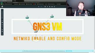 Python  GNS3 VM  Netmiko enable and config mode [upl. by Attenborough]