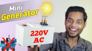 Expert Tips Creating a Powerful 220v Mini Generator at Home [upl. by Neyrb198]