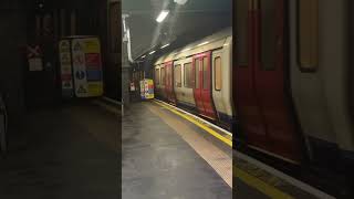 Metropolitan Line departing Farringdon britishrailways railway metro railwayline [upl. by Asilehc]