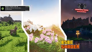 BSBE SHADER MCPE 12130 4GB DIVACE WORKING SHADERS [upl. by Nael]