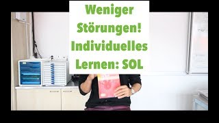 Individuelles Lernen  Weniger STÖRUNGEN SOL Teil 2 U’Vorbereitung  5 Bausteine [upl. by Ky]